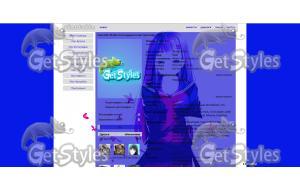 аниме арт тема для контакта