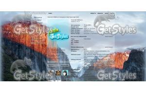 OS X El Capitan тема для контакта