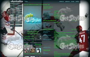 Хоккей тема для контакта