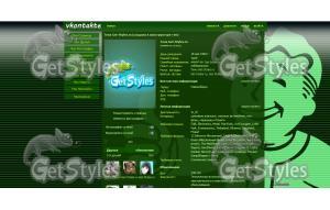 Pip_Boy_3000 тема для контакта