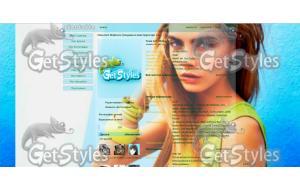 Кара ДелевиньCara Delevig тема для контакта