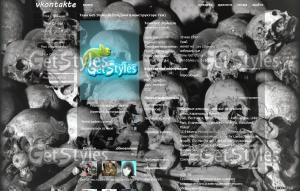 skullsandbones 666 тема для контакта