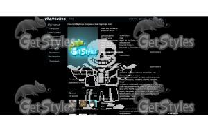 UnderTale тема для контакта
