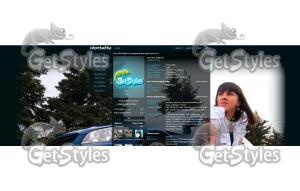 Cars  Girls тема для контакта