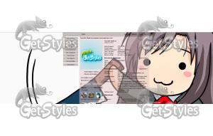 NamamoNanaseSchoolDaysKat тема для контакта