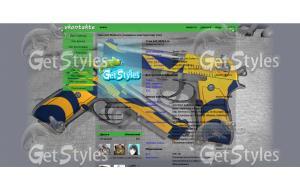 CS:GO тема для контакта