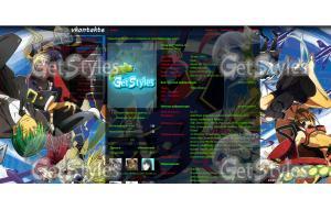 BlazBlue Team тема для контакта