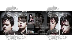 Green Day тема для контакта
