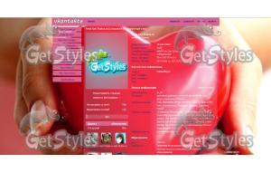 День Валентина тема для контакта