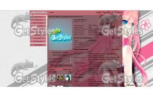 Megurine Luka тема для контакта