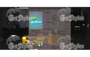 Camaro тема для контакта