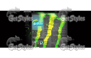 Monster Energy тема для контакта