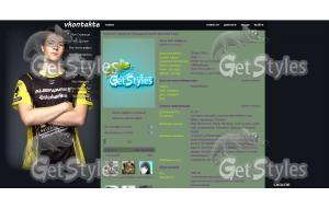 NaVi Puppey тема для контакта