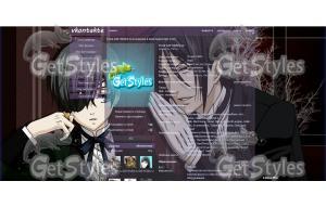 Black Butler тема для контакта