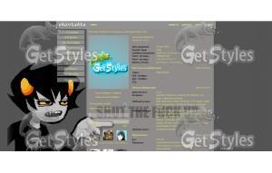 Homestuck_Karkat тема для контакта