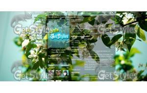 Flowers тема для контакта