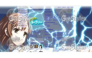 misaka_mikoto_to_aru_kaga тема для контакта