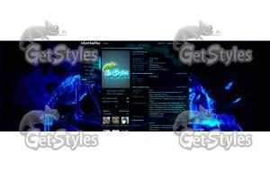 Rockneon тема для контакта