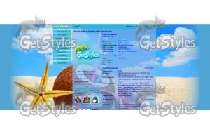 ColourfulSummerHolidayAcc тема для контакта