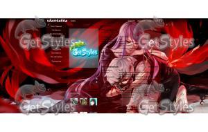 Токийский гуль тема для контакта