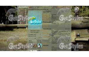 World of Tanks is6 тема для контакта