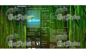 bamboo тема для контакта