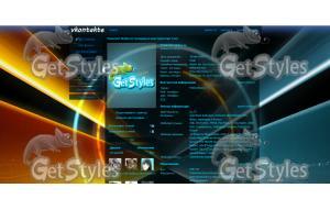tron_legacy тема для контакта