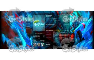 Weaver тема для контакта