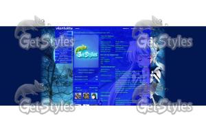 ночное небо тема для контакта