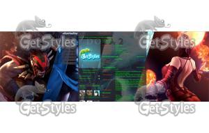 Dota 2 тема для контакта