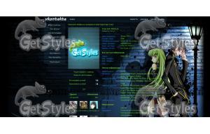 Code_Geass тема для контакта