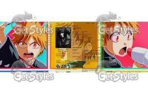 Kurosaki Ichigo тема для контакта