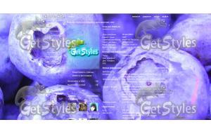 Черничка тема для контакта