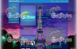Paris_0000 тема для контакта