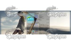 девушка в песках тема для контакта