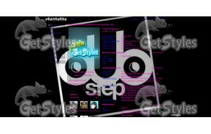 dubstep тема для контакта