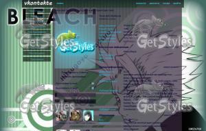 bleach_Toshik тема для контакта