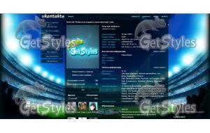 Лига Чемионов тема для контакта