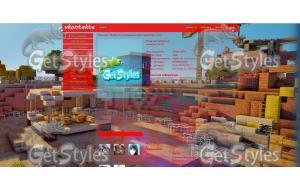 MinecraftHunger Games тема для контакта
