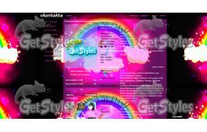 Rainbow dash тема для контакта