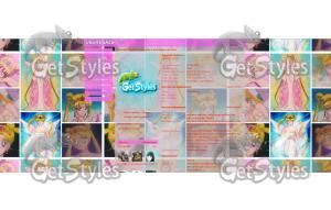 Sailor Moon Sereniti тема для контакта