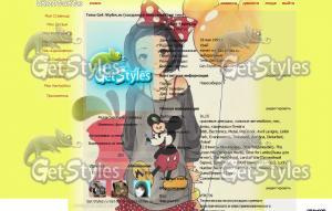 Девочка Микки тема для контакта