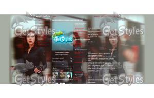 Black Widow тема для контакта