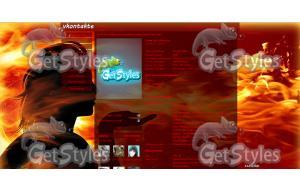 горячий поцелуй тема для контакта