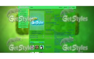 green тема для контакта