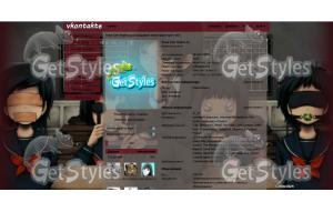 anime13 тема для контакта