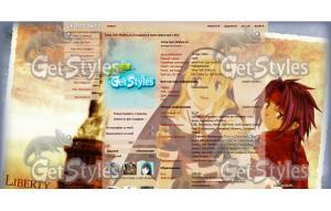 Chrono Crusade тема для контакта
