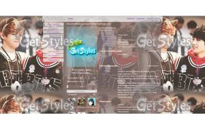 BTS тема для контакта