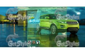 Range Rover Evoque тема для контакта