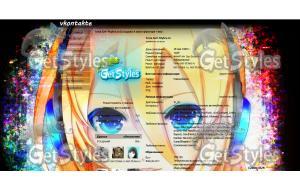 vocaloid_lily_ тема для контакта